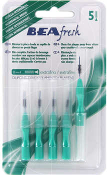 Щіточки для зубів Lea Fresh Extra-fine Interdental Brush Pack 5 шт (8410737003151)