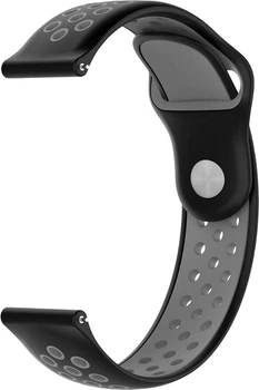 Ремешок Sport (20 мм) Black Grey (07850-53)