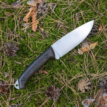 Туристический Нож из Углеродистой Стали с ножнами SAVAGE CSH BPS Knives - Нож для рыбалки, охоты, походов
