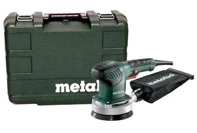 Эксцентриковая шлифмашина Metabo SXE 3125, 310 Вт, 125 мм, в кейсе (600443500)