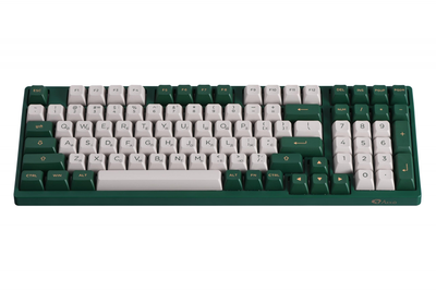 Механічна клавіатура АККО 3098S London 98Key, CS Jelly Pink, USB-A, Hot-swappable, EN/UKR, RGB, Зелений