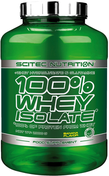 Białko Scitec Nutrition 100% Whey Isolate 2000g Truskawka Biała czekolada (5999100023086)
