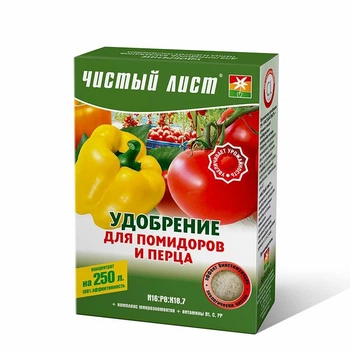 Удобрение Чистый Лист для Помидоров и Перца 300 г