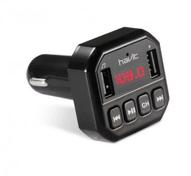 FM модулятор Havit HV-FM808BT black