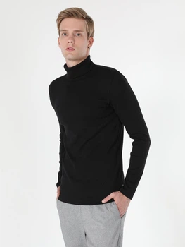 Гольф-водолазка чоловіча Colin's CL1049854-BLK 2XL Чорна (8682240914235)