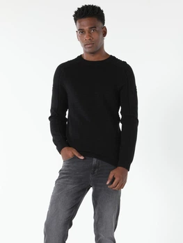 Джемпер чоловічий Colin’s CL1056364 S Black (8682240955122)