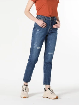 Джинсы Regular Fit женские Colin's 896 Maria CL1057957DN08304 25-30 Темно-синие (8683197096012)