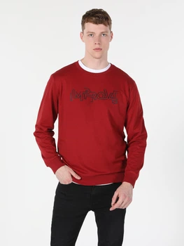 Світшот чоловічий Colin's CL1060123RED S Red (8683197324474)