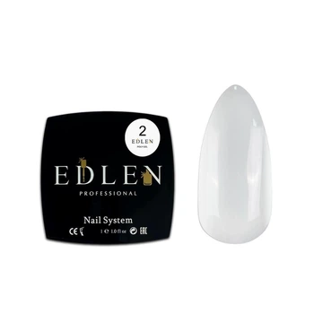 Гель моделюючий Edlen №02 Milk, 30 мл