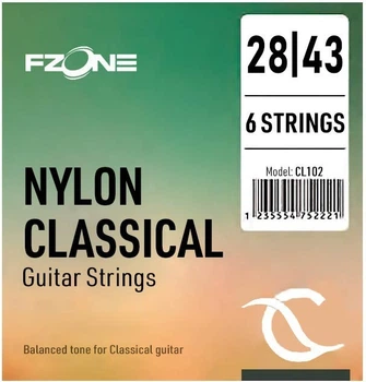 Струны для классической гитары FZONE CL102 CLASSICAL (28-43)