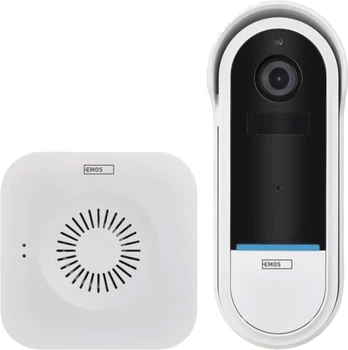 Беспроводной Smart видеозвонок Emos H4032 на аккумуляторе с Wi-Fi