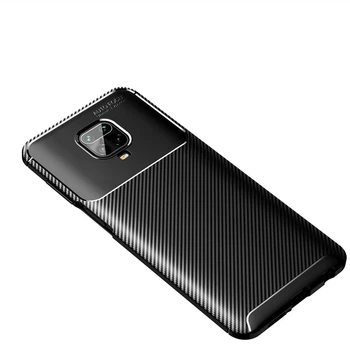Чохол Fiji Ultimate Carbon для Xiaomi Redmi Note 9 Pro протиударний бампер чорний