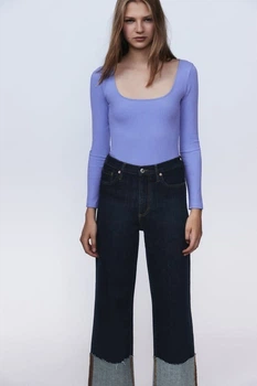 Боди - кофта от zara голубая - М