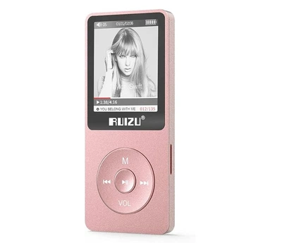 MP3 плеер Ruizu X02 Hi-Fi 8Gb Original розовое золото Type C