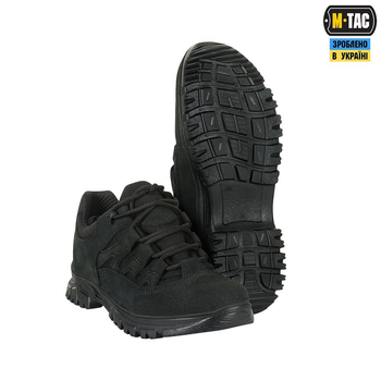 Чоловічі кросівки демісезонні M-Tac розмір 41 Чорні (LEOPARD III Black) водонепроникні