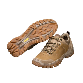 Військові кросівки шкіряні шкіряні чоловічі. Взуття тактичне крекінгове Літні для ВСУ, розмір 43 (105008-43)