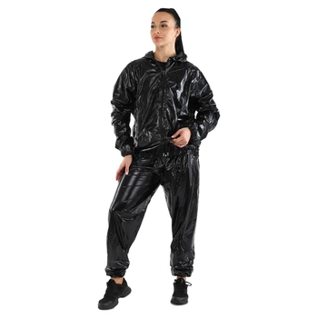 Костюм сауна для схуднення Zelart Sauna Suit 9652 розмір 2XL (50-54) Black