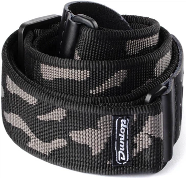 Ремень гитарный DUNLOP D3810GY CLASSIC CAMMO GRAY STRAP