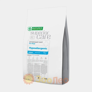 Ветеринарный диетический гипоаллергенный корм для собак Nature's Protection Superior Care Veterinary Diet Hypoallergenic Insect Adult All Breed Dogs с белком насекомых, 10 кг