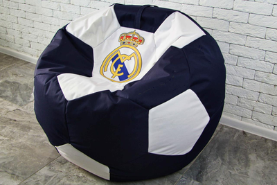 Крісло мішок real madrid м'яч XXL (150) oxford 600 Реал Мадрид