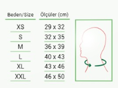 Бандаж для фіксації шийного відділу хребта шина Шанца Ortolife Розмір M (OL-103)