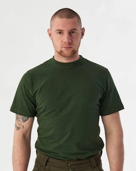 Футболка ВСУ олива летняя военная мужская тактическая для военнослужащих ВСУ Размер 52