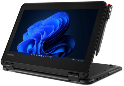 Ноутбук 11.6" Lenovo 300e Intel Celeron N3450 RAM 4GB eMMC 128GB Windows 11 Over Stоск