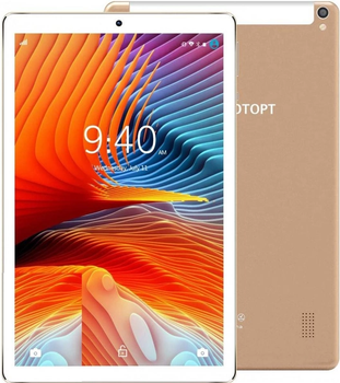 Планшет 10" Yotopt X109 4/64Gb 4G 2-SIM 4 ядра 6000 mAh Золотой