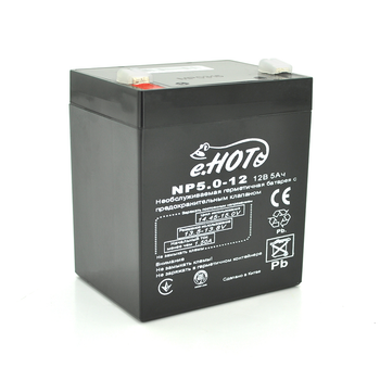 Аккумуляторная батарея NP5.0-12 12V 5Ah ENOT ( 90 х 70 х 101 (106)