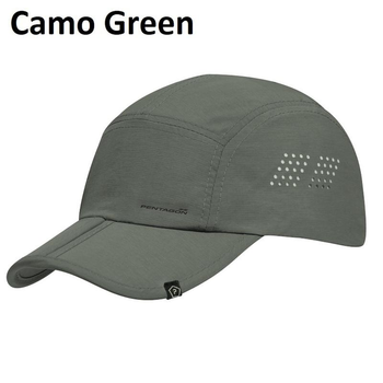 Тактичні бейсболки Pentagon ZAKROS CAP K13038 Camo Green (Сіро-Зелений)