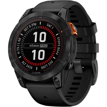 Смарт-часы Garmin Fenix 7 Pro Solar Edition 47 mm Slate Gray with Black Band (010-02777-00) [90551]