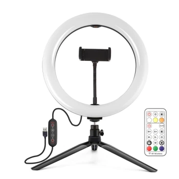 Набор блогера Puluz Ring USB LED lamp PKT3082B 10" + table stand (PKT3082B)