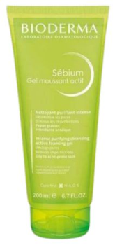 Żel do mycia twarzy Bioderma Sebium Active Foaming Gel 200 ml (3701129803400)