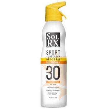 Сонцезахисний спрей SolRx SPORT SPF 30, 170 гр (827436260309)