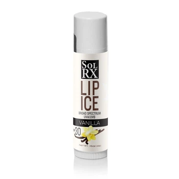 Сонцезахисний бальзам для губ SolRx Lip Vanilla Ice SPF 30, 4 гр. (027436530017)