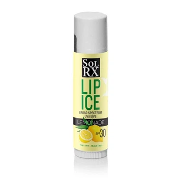 Сонцезахисний бальзам SolRx Lip Ice Lemonade SPF 30, 4 гр. (027436530031)