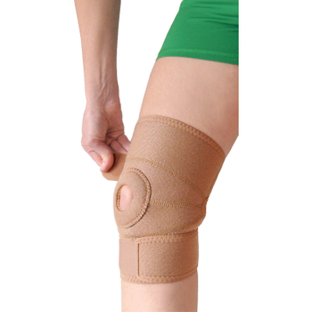 Бандаж MedTextile Бандаж на колінний суглоб фіксуючий, розмір S/М, люксшт (4820137294624)
