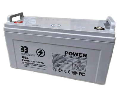 Аккумулятор гелевый 33 Standart LPM-GL 12-100AH (100 А*ч) производство Польша
