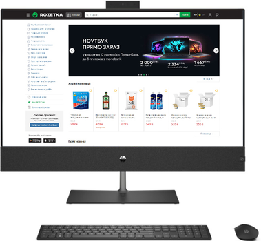 Моноблок HP Pavilion 32-b0003ua (6L9M4EA) Black