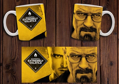 Кружка CupKit "Во все тяжкие / Breaking bad" №1 330мл белая