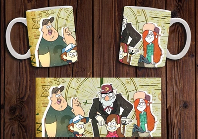 Кружка CupKit "Гравити Фолз / Gravity Falls" №2 330мл белая