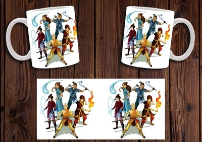 Кружка CupKit "Аватар: Легенда об Аанге / Avatar: The Last Airbender" №5 330мл белая