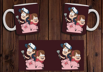 Кружка CupKit "Гравити Фолз / Gravity Falls" №11 330мл белая