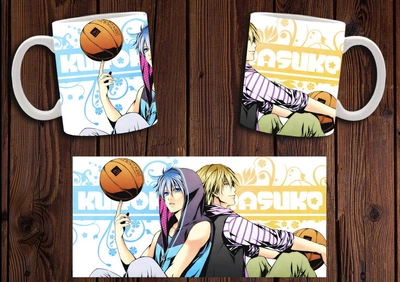 Кружка CupKit "Баскетбол Куроко / Kuroko no Basket" №16 330мл белая