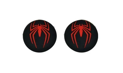 Силиконовые накладки на стики Spider-Man (BR) для геймпадов Sony DualShock PS4 / DualSense PS5 / Xbox Series|One (2шт.) [393299226]
