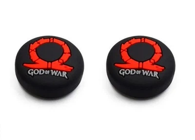 Силиконовые накладки на стики God of War для геймпадов Sony DualShock PS4 / DualSense PS5 / Xbox Series|One (2шт.) [393299247]