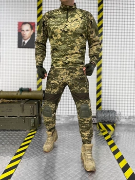 Тактичний військовий комплект Amarok ( Убакс + Штани ), Камуфляж: Піксель ЗСУ, Розмір: S