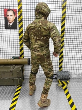 Тактичний осінній військовий комплект Force ( Куртка + Убакс + Штани ), Камуфляж: Мультикам, Розмір: S