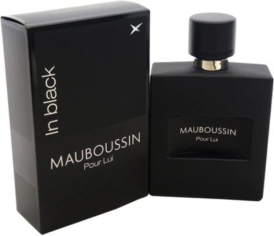 Woda perfumowana męska Mauboussin Pour Lui In Black Eau De Perfume Spray 100 ml (3760048795548)