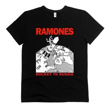 Футболка EPIC чоловіча Ramones (Rocket To russia) чорна розмір L